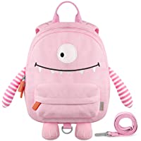 Los mejores  - GAGAKU Mochila Infantil 3D Animales Escolar Mochila con Correa de arnés de Seguridad - Rose